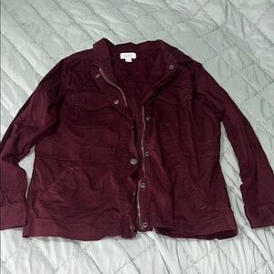 Women's Burgundy Jacket xxl petite